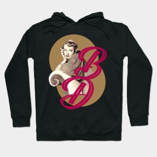 Bette Collage Portrait Hoodie